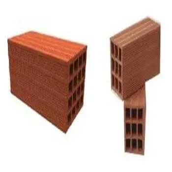 Rectangular red clay hollow brick, for Construction, Floor, Partition Walls, Form : Solid