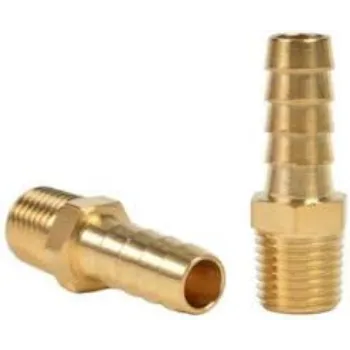 Hose Pipe Fittings Golden Color 