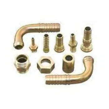 Hose Pipe Fittings Golden Color 