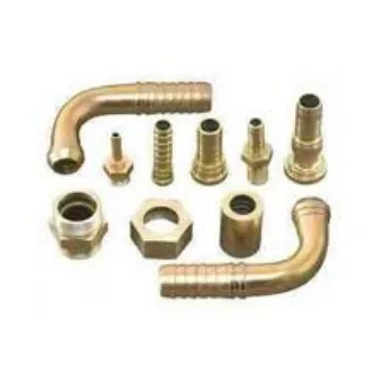 Hose Pipe Fittings Golden Color