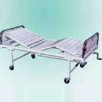 Polished Hospital Fowler Bed