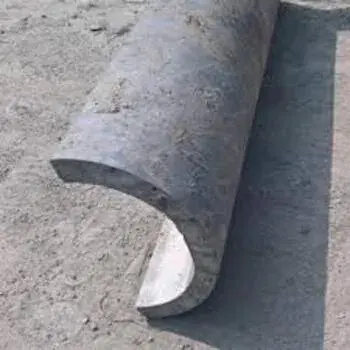 Concrete, 300 Mm Dia Rcc Half Round Pipe