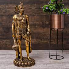 Metal Lord Hanuman Statue 