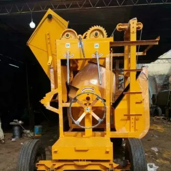 Coated Hydraulic Concrete Mixer