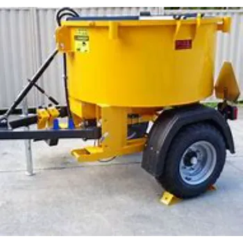 Polished Hydraulic Concrete Mixer