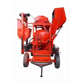 Polished Hydraulic Concrete Mixer