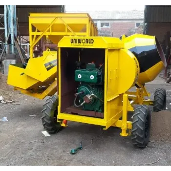 Plain Hydraulic Concrete Mixer