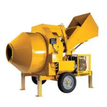 Polished Hydraulic Concrete Mixer
