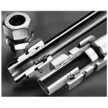 Hydraulic Tube Fittings Silver  Color