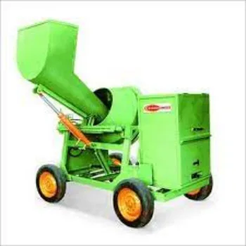 Concrete Mixer With Hydralic Hopper