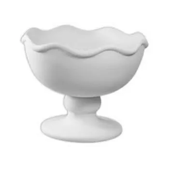 White Ice Cream Bowl