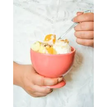 Fancy Ice Cream Bowl