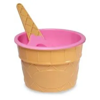 Plain Ice Cream Bowl