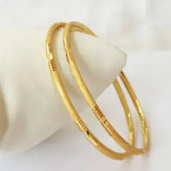 Polished brass Imitation Bangle