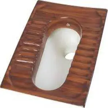 Polished Ceramic Rustic Indian Toilet