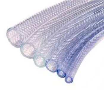  Industries White Transparent Nylon Braided Pipe