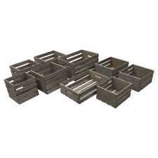 Rectangle  Industrial Wooden Packaging Boxes
