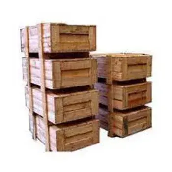 Hard Wood Industrial Wooden Nailless Packaging Box