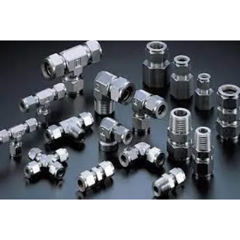 Instrumentation Tube Fittings Silver  Color 