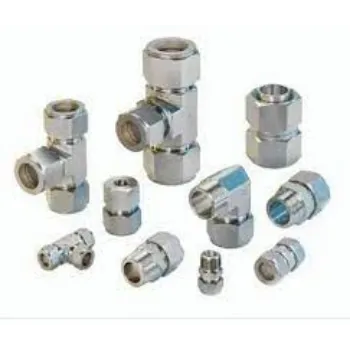 Instrumentation Tube Fittings Silver  Color 