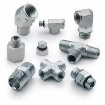 Instrumentation Tube Fittings Silver  Color 