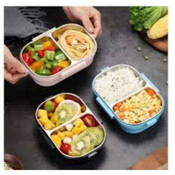  Pattern Plain Insulated Lunch Box