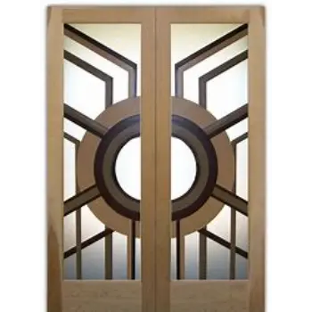 Polished Interior Glass Door