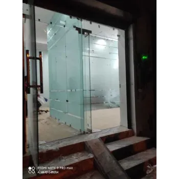 Polished Interior Glass Door