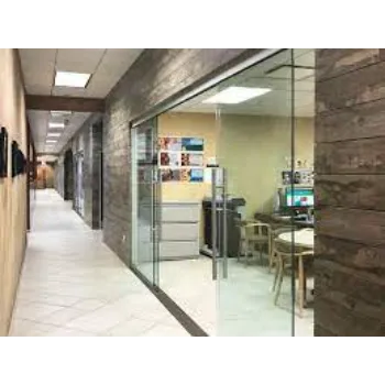 Plain Interior Glass Door