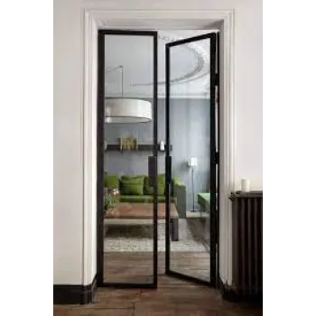 Coated Interior Glass Door