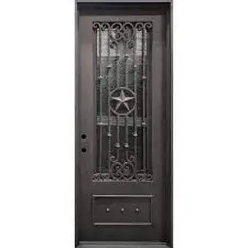 Iron Painted Ms Door, For Home, Thickness: 3mm Sheet