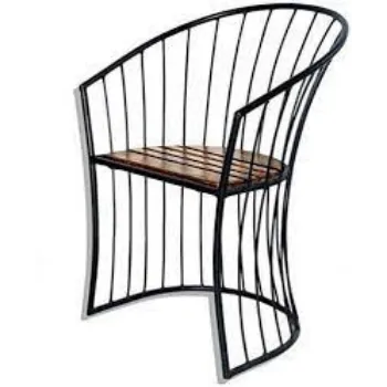 Durable Iron Arm Chair