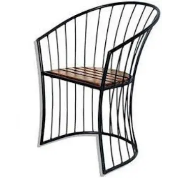 Attractive Designs Iron Arm Chair