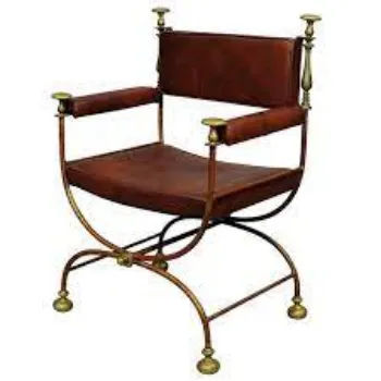 Hard Structure Iron Arm Chair