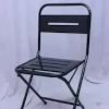 Polished Iron Chair