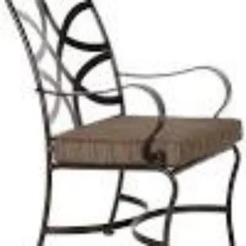 Polished Iron Chair