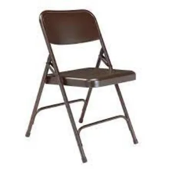 Polished Iron Chair