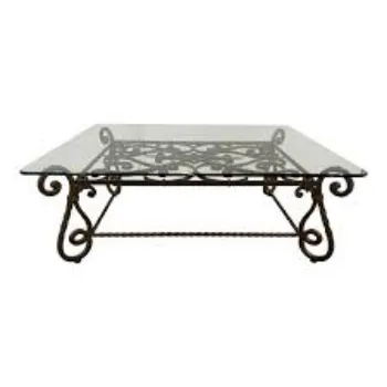 Easy To Place Iron Coffee Table