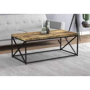 Polished Iron Coffee Table