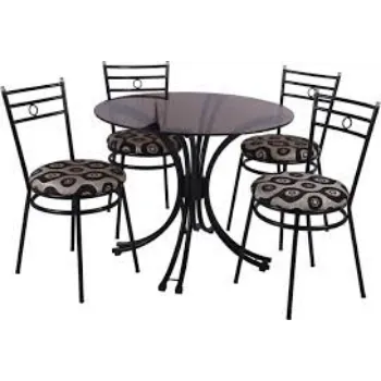 Long Lasting Iron Dining Table