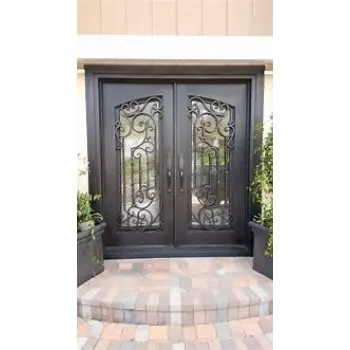 Polished Iron Door