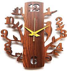 MASER IMPEX Designer Wooden Wall Clock 