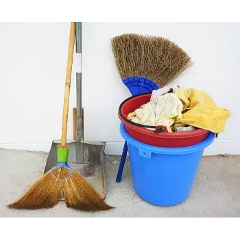 Plain & Printed Khajur Broom