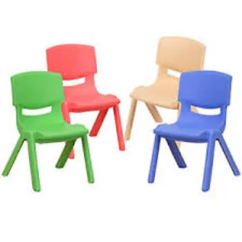 Plain Kids School Chair