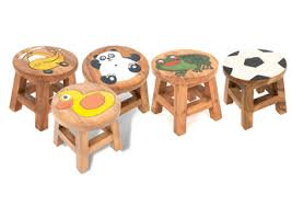 Stylish Print Kids Stool