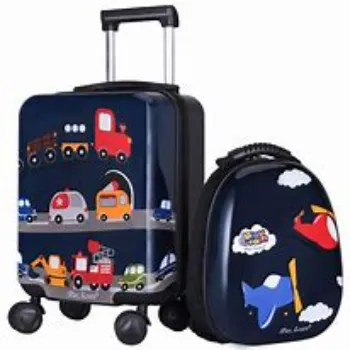 Plain & Printed Kids Suitcase