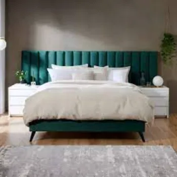 Solid King Bed