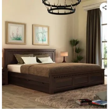 Wooden King Size Double Bed