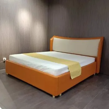 Plain King Size Double Bed