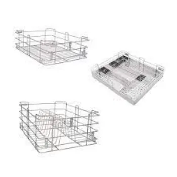 Kitchen Basket Silver Color